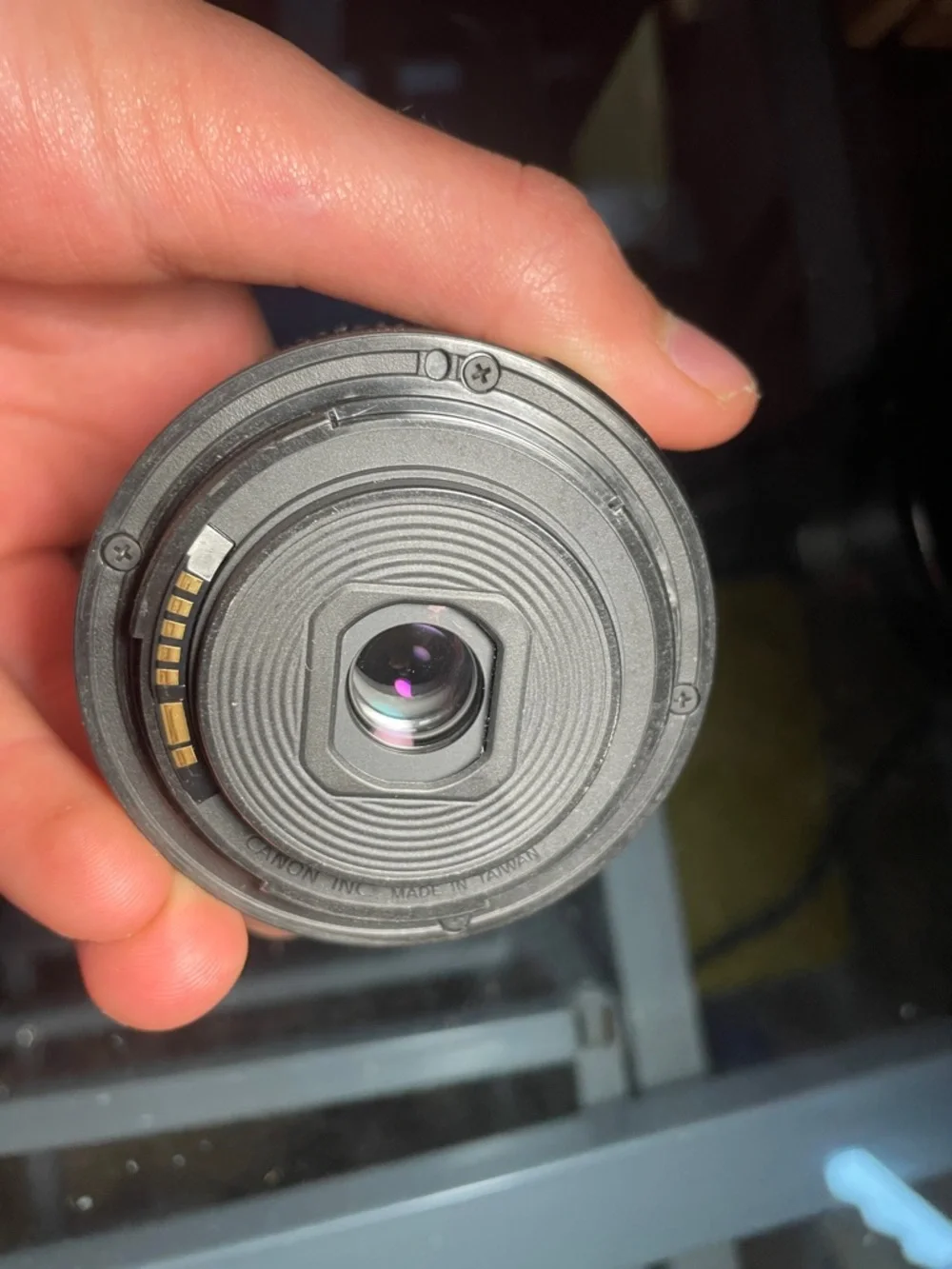 Canon EOS 4000d with 55-250 mm macro lens and 18-55 mm lens with battery